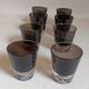 Set of 8 glasses 1960s Bo Borström Aseda Sweden