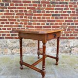 Table à écrire En Chêne D’époque Louis XIII XVII Eme Siècle