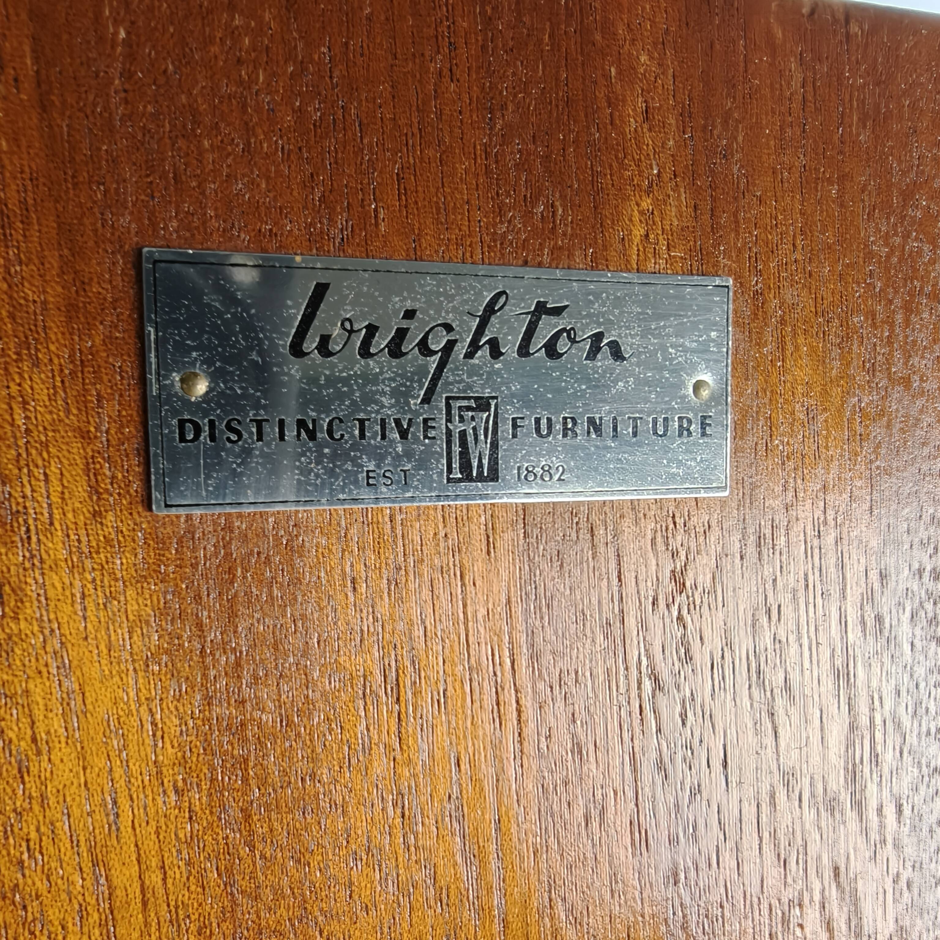 English Art Deco Gentleman’s Wardrobe by Wrighton Furniture