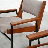 Modernist Armchairs, 1950s, Set of 2