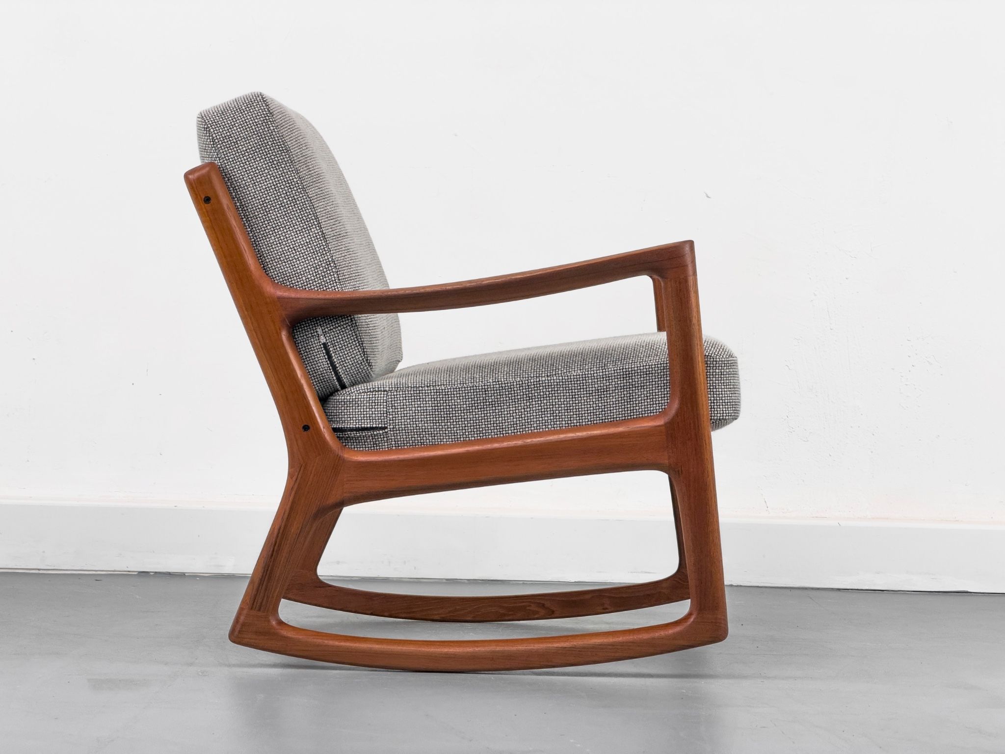 Senator Rocking Chair in Teak by Ole Wanscher for Cado, 1974