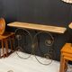 Console fer forgé