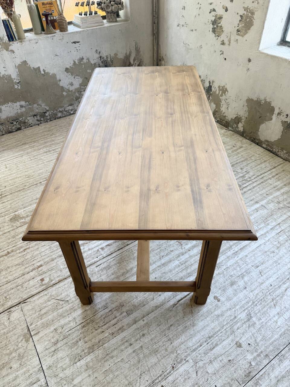 190 cm pine farmhouse table