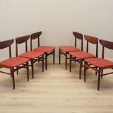Set of six rosewood chairs, Danish design, 1970s, manufacturer: Skovby Møbe