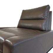 Fauteuil en cuir Wilkhahn Série 800 par Hans Peter Piel