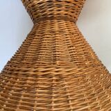 Wicker coffee table