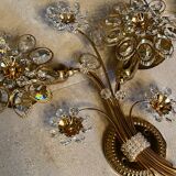 Paire d’appliques fleurs Palwa