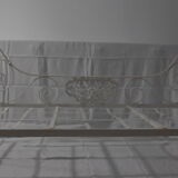 Forged iron bed