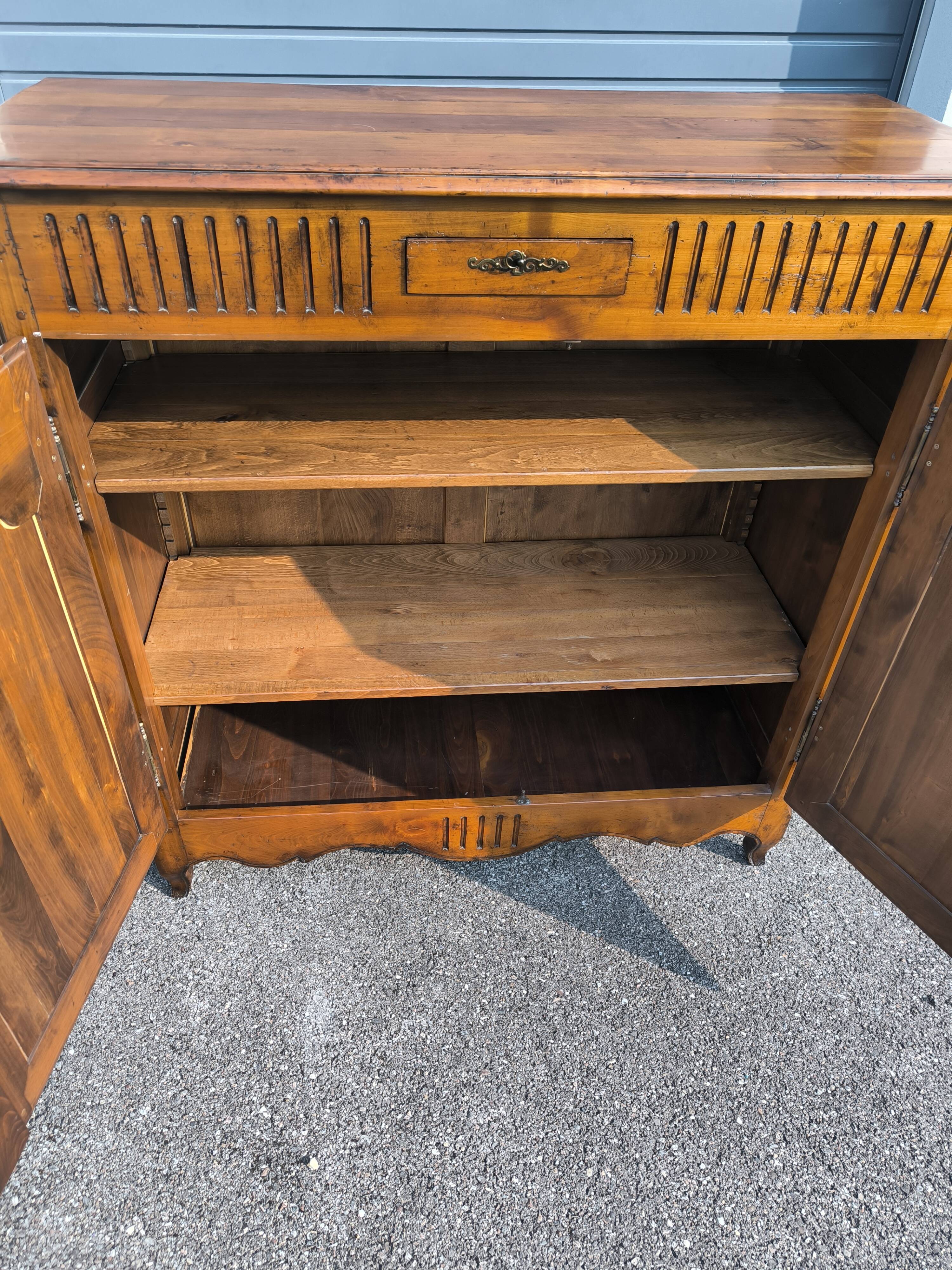 Louis XV style tall buffet