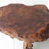 Wooden side table
