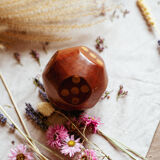 Decorative wooden dice
