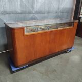 Vintage Store Counter | Retro Display Cabinet | Stylish Mid-Century Shop