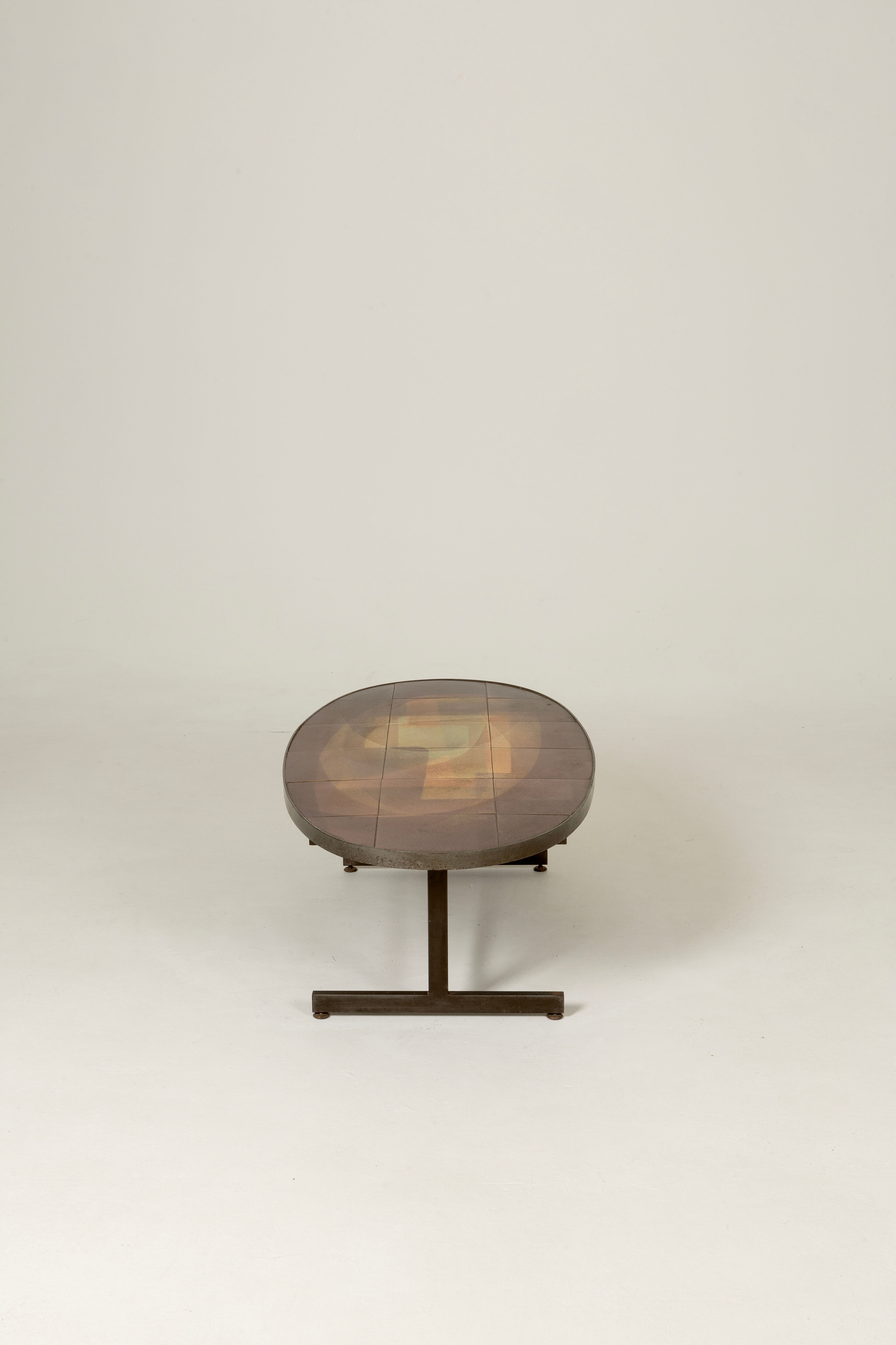 Table basse en céramique Jacques Lignier, 1970