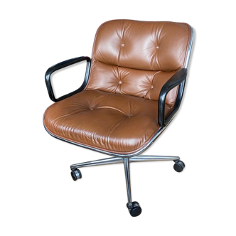 Fauteuil de Charles Pollock première édition Knoll circa 1965