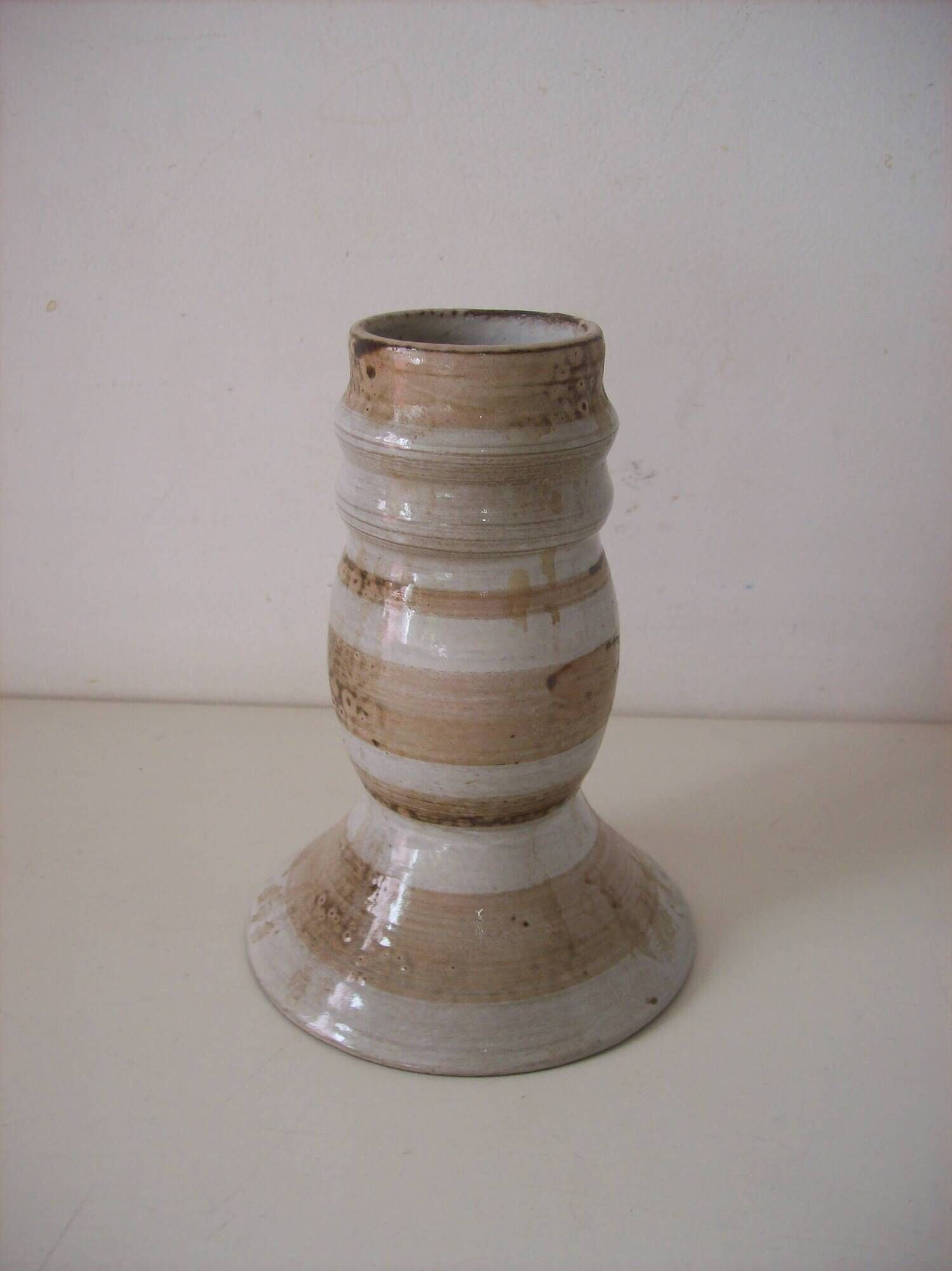 Vintage ceramic candlestick