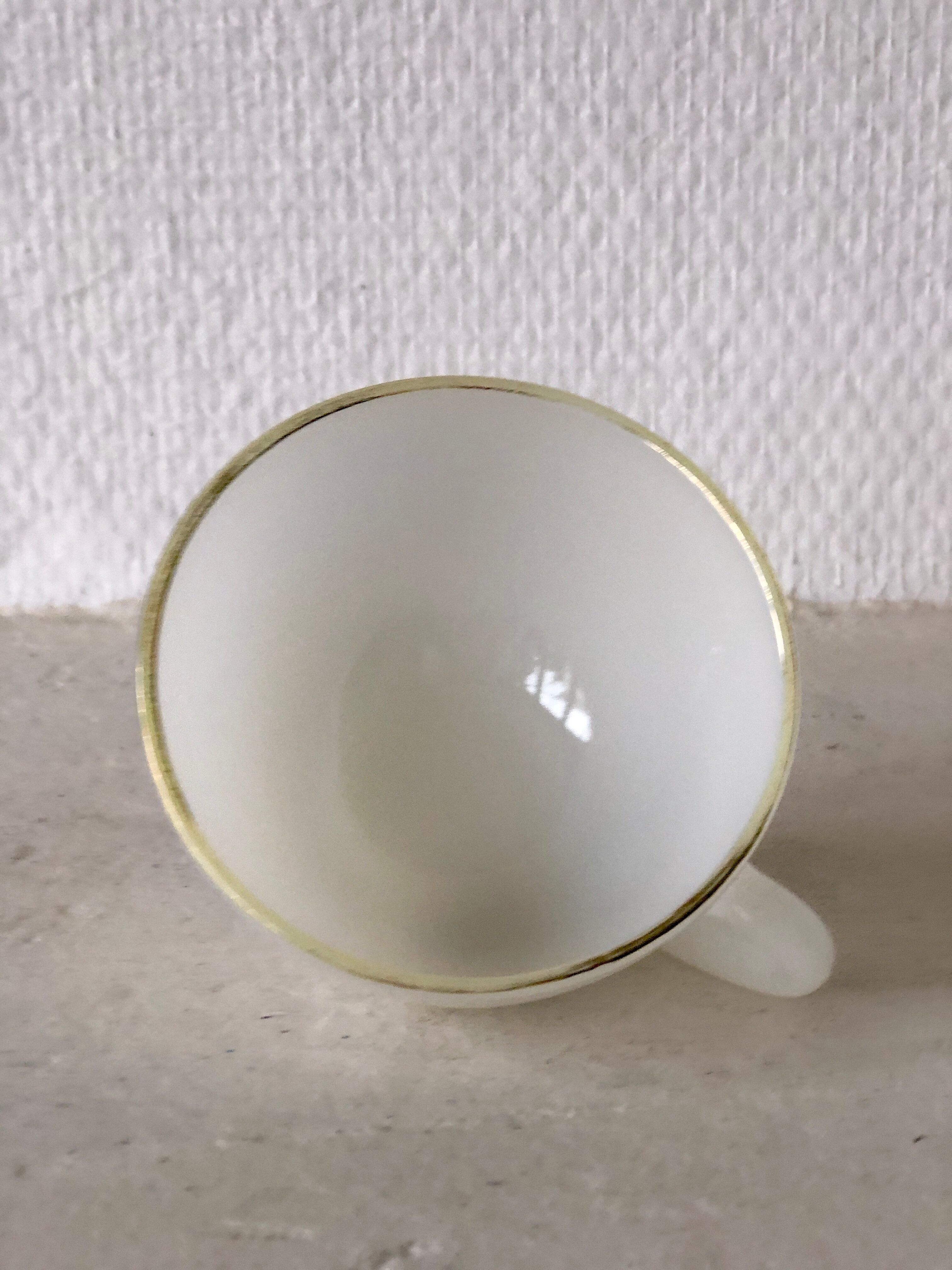 Set of 5 cups Arcopal model Harlequin