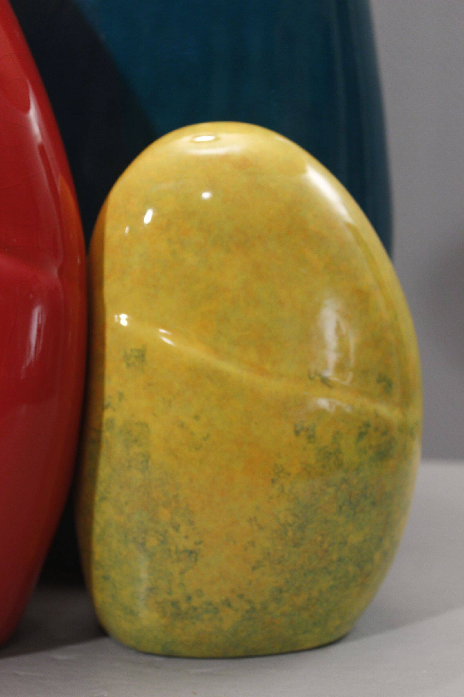 François Chatain Large menhir lamp vintage post-modern design 1990s