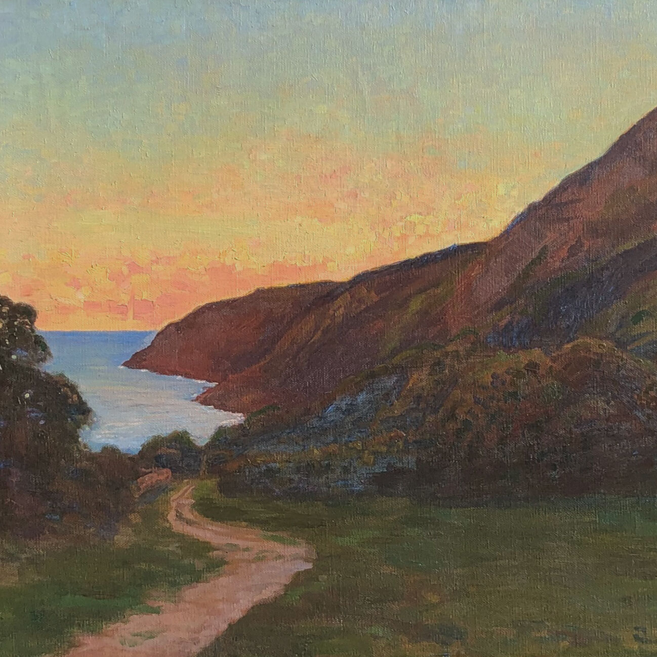 Landscape by Herman Österlund (Swedish, 1873-1964)