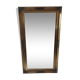 Miroir rectangulaire en bois doré 140 x 80 cm