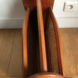 Wood and canning magazine holder