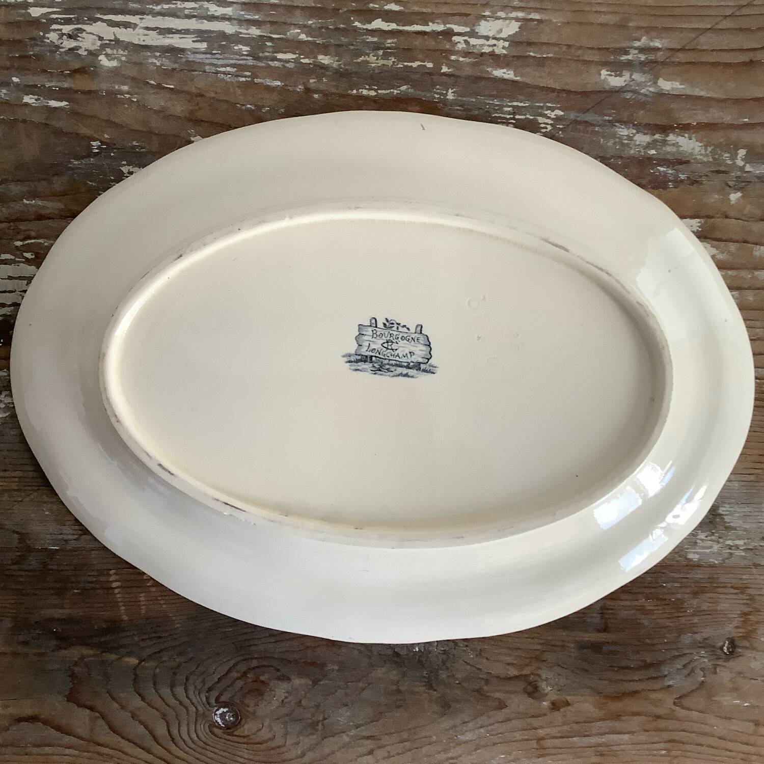 Longchamp oval serving dish