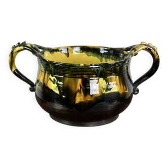 Vintage ceramic basin by André Chaudemanche 1960