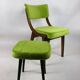 Vintage Green Stool, 1970s
