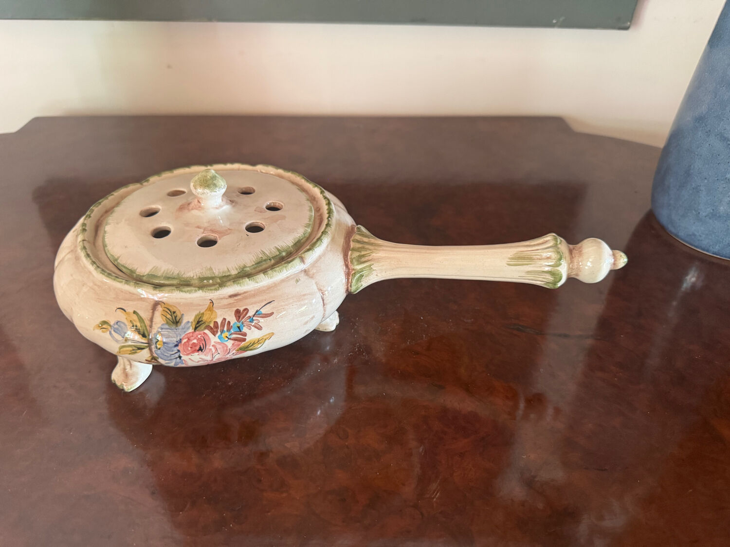 Antique ceramic flower vase