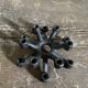 Vintage iron candelabrum "JAPAN"