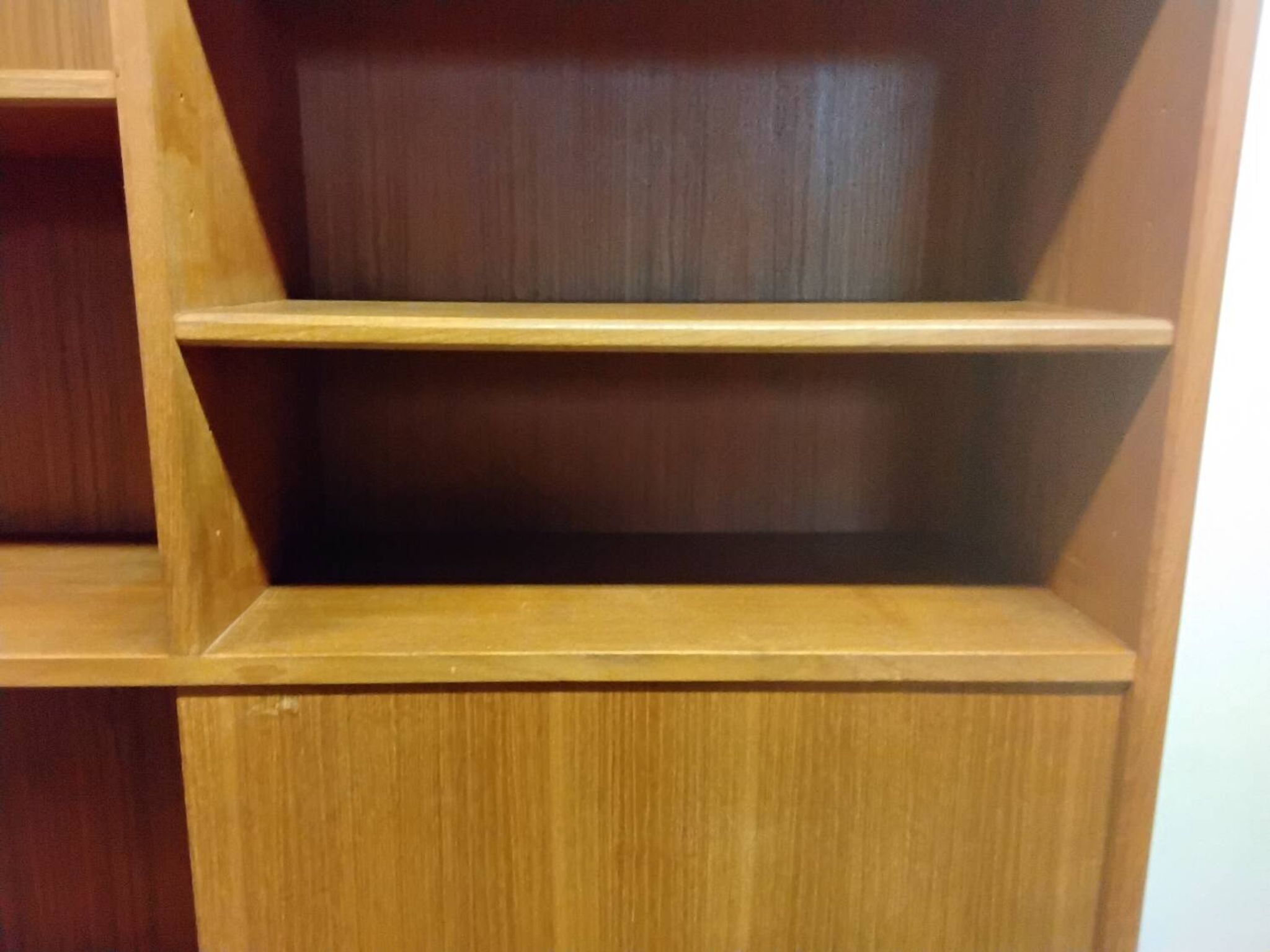 Scandinavian bookcase, chest of drawers