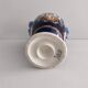 Vase balustre à anses faïence de Gien - Renaissance Bleu - H 28,5 cm