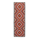 3x9 geometric kilim runner rug, 86x278cm