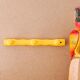 Wooden coat rack with 3 hooks