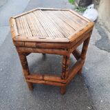 Small bamboo table