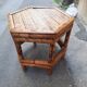 Small bamboo table