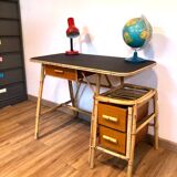 Rattan desk