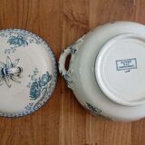 Soupière terre de fer Sarreguemines Royat