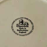 Set of 6 "Churchill" plates