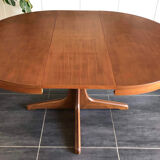 Vintage extendable table Baumann 1970s