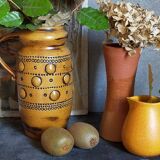 Vintage French ceramic vase 50s