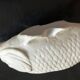 fish pocket ashtray in biscuit Heubach & co