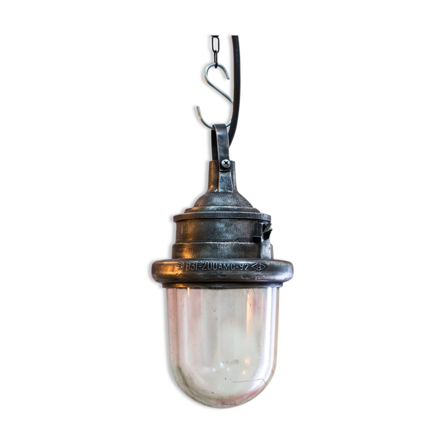 Industrial metal and glass suspension