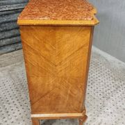 Antique Art Deco chest of drawers 86 x 110 cm