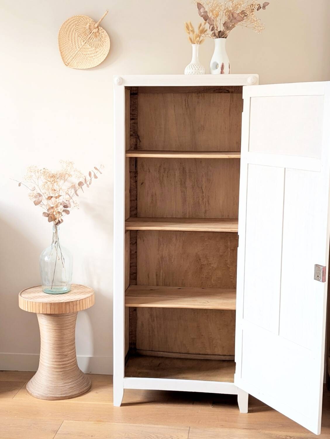 Renovated vintage Parisian bonnet wardrobe