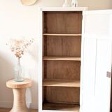 Armoire bonnetière parisienne vintage rénovée