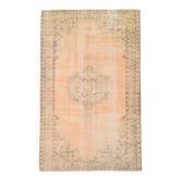 6x9 Oushak Area Rug, Soft Handwoven Rug, 172x276 Cm
