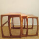 3 tables basses gigognes G Plan 1960