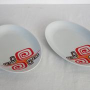 3 oval dishes Winterling Marktleuthen Bavaria 70's
