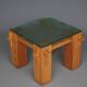 Vintage Pine Brutalist Coffee Table, 1970s