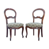 Pair of Louis Philippe style chairs
